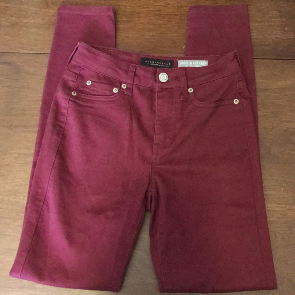 AEROPOSTALE High Waisted Jeggings size 1